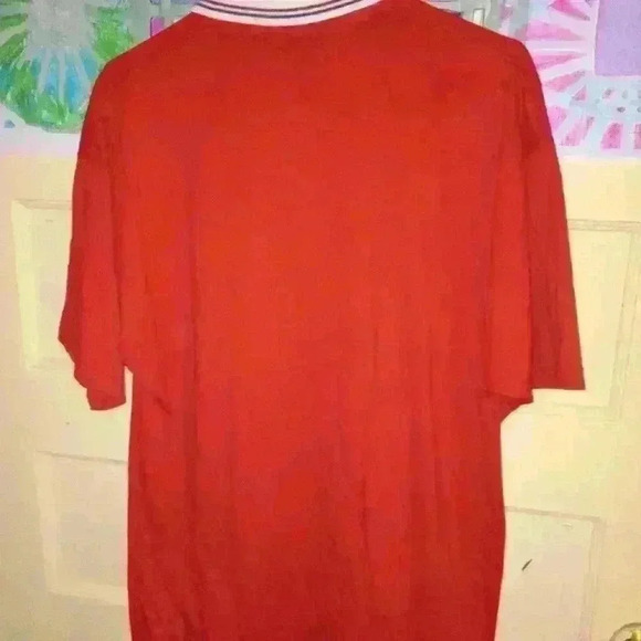 Women's Patriotic Hummingbird Houses Top Stitch by Morning Sun Collared Shirt - Picture 6 of 7